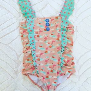 Matilda Jane Girls Size 10 Slip And Slide Swimsuit